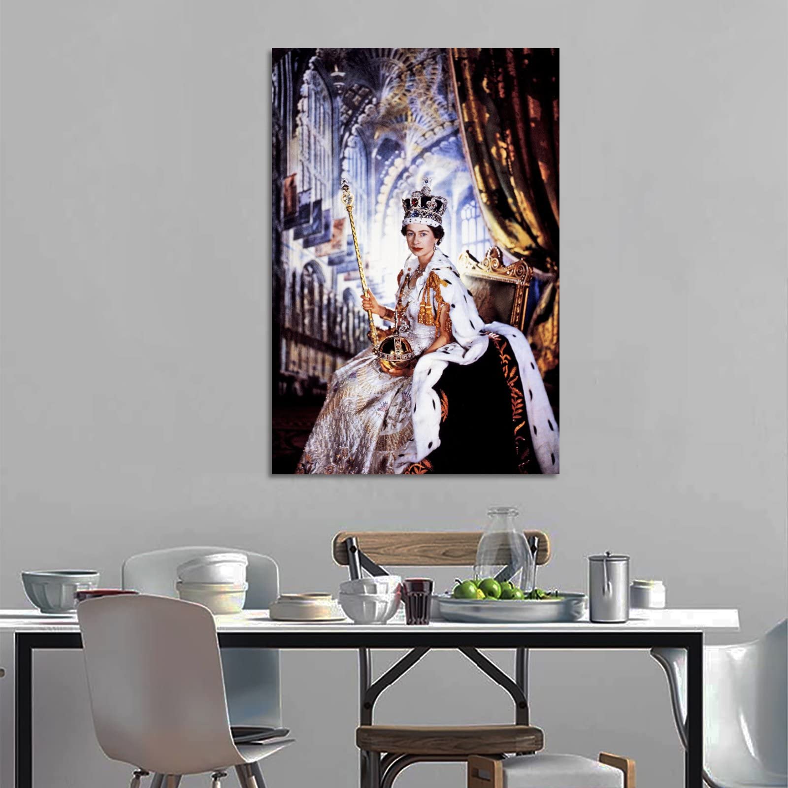 Amazon.co.jp: エリザベス女王3世 ビクトリア 90年 王室の肖像画